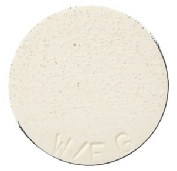 White Earthenware Grogged